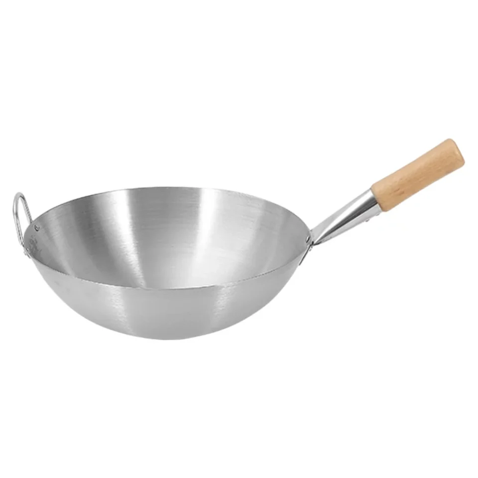 Thickened Best-Selling Wok Pan Steel Stainless Fry Hammered Hand Kitchen Chinese Non Frying Cooking Carbon Coated Traditional Induction