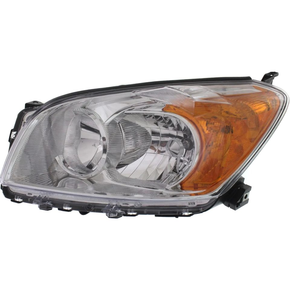 Matte Travel Headlight For 2009-2012 Toyota RAV4 Limited Model USA Built Left With Bulb