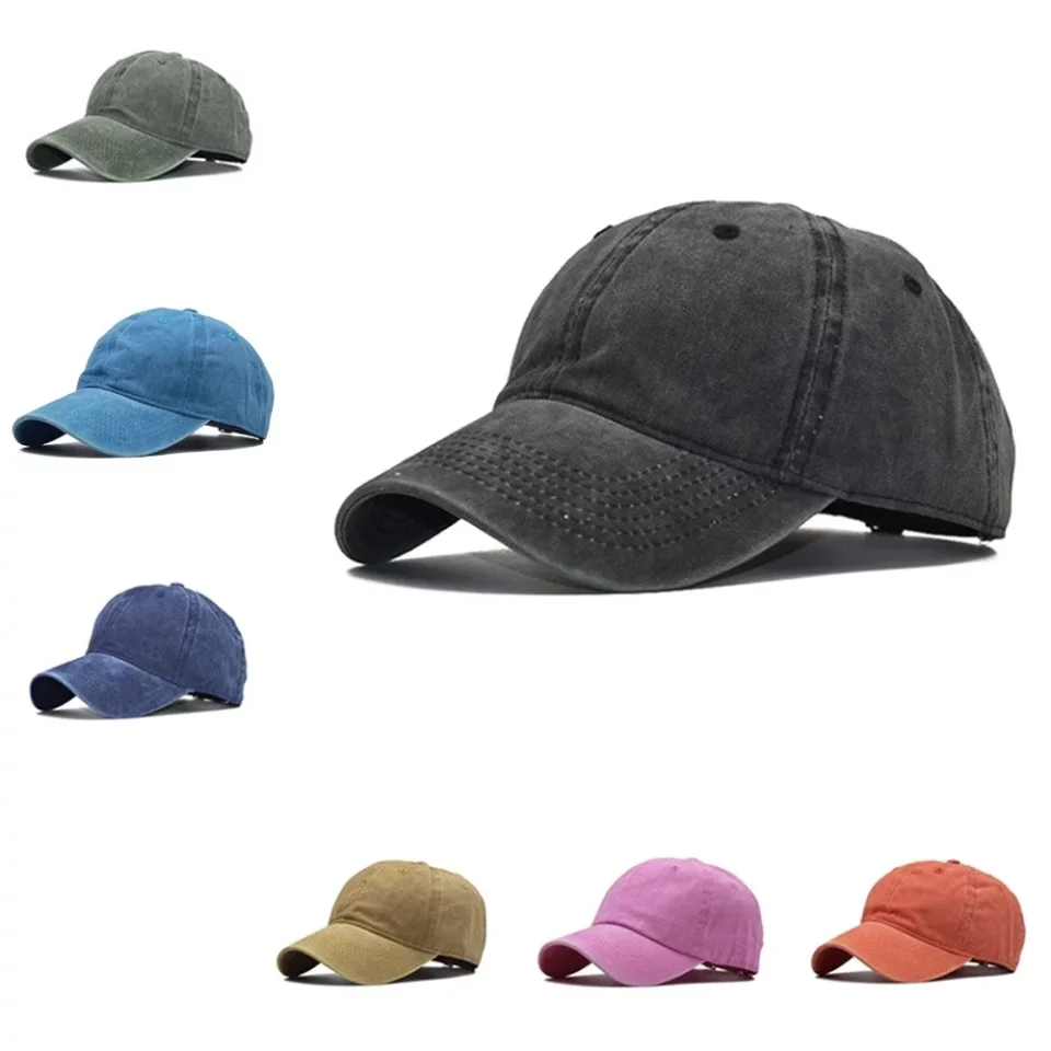 Food-Grade Office Aptoco Men's Classic Baseball Cap Dad Hat Outdoor Fashion Baseball Hat Cotton Soft Sports Hat Adjustable Size Vintage Black