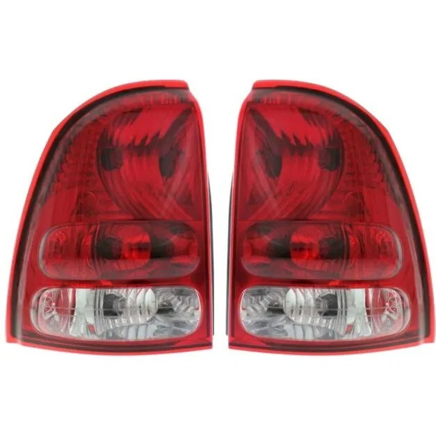 Bamboo Set of 2 Tail Light For 2004-2005 Buick Rainier CXL Plus LH & RH w/ Bulb