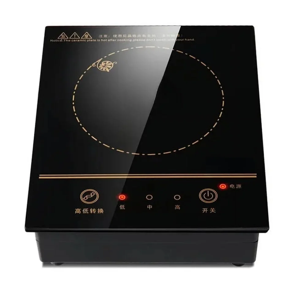 Frosted New 2024 For Cooker Boiler Waterproof Stir-Fry Cooking Plate Intelligent Hot Pot Stove Cooktop Burner Cooking Machine