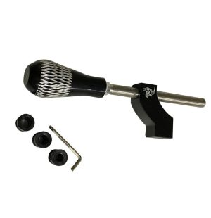 Clear Thickened Adjustable Shifter Extender Extension With Shift Knob
