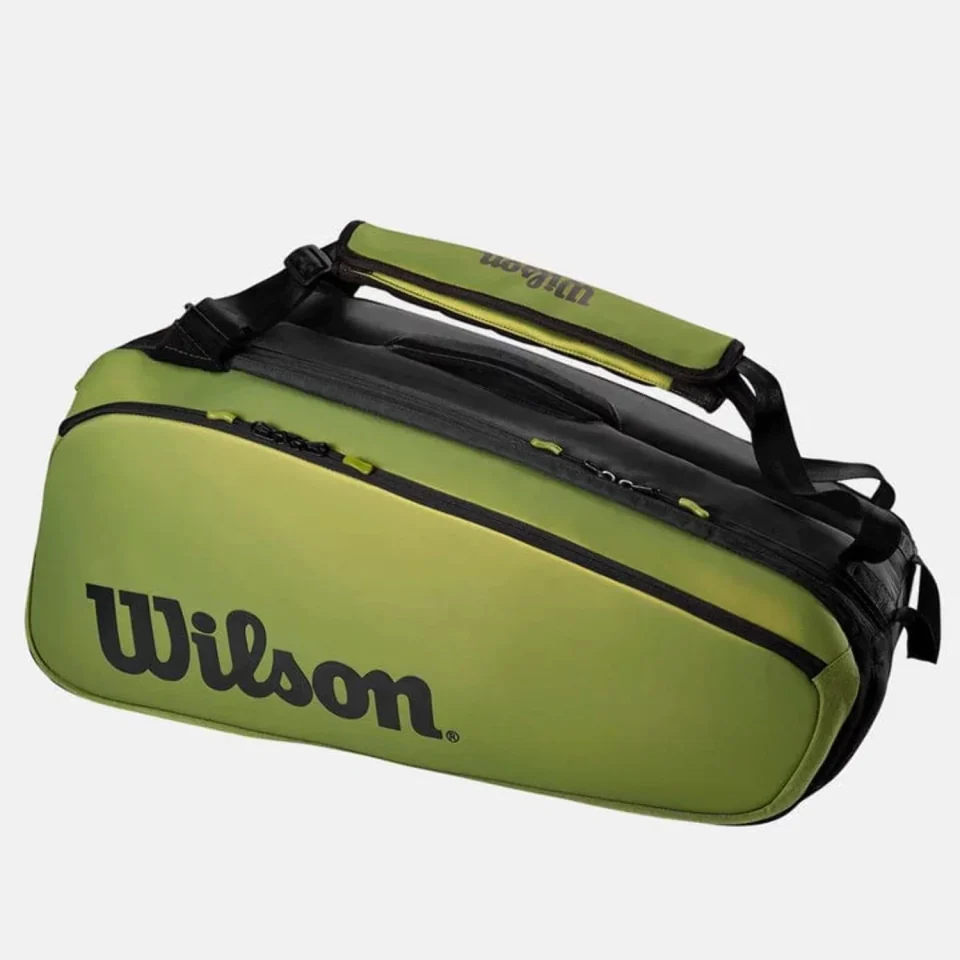 Lightweight Wilson Super Tour Blade 9 Pack - Green