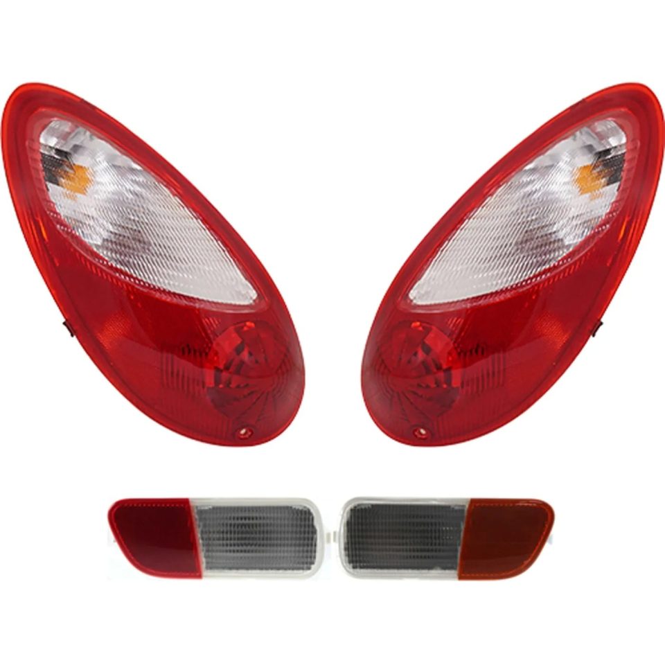 Portable Tail Light Kit For 2006-2010 Chrysler PT Cruiser Left and Right 4Pc