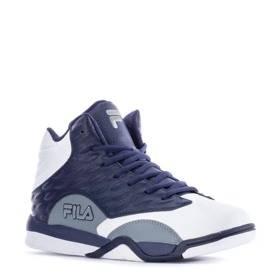 Bamboo Cooking FILA FAZAL MID BASKETBALL SNEAKERS TRAINERS MEN SHOES NAVY/GREY SIZE 11.5 NEW