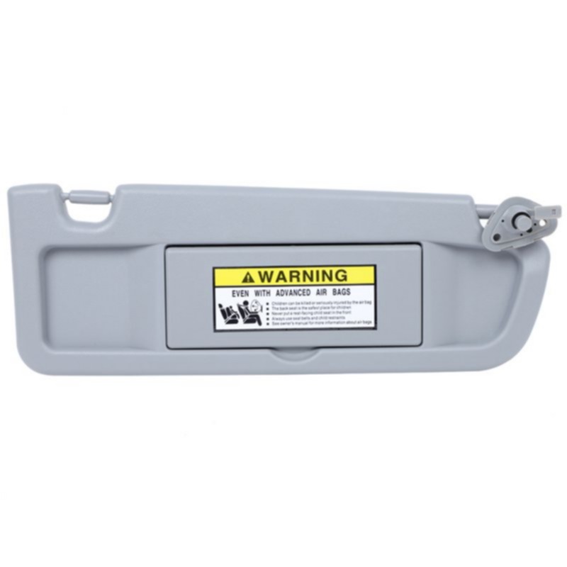 Bamboo Portable Sun Visor Clear Gray Right Passenger Side without Sunroof for Honda (83230-SNA-A01ZC)-