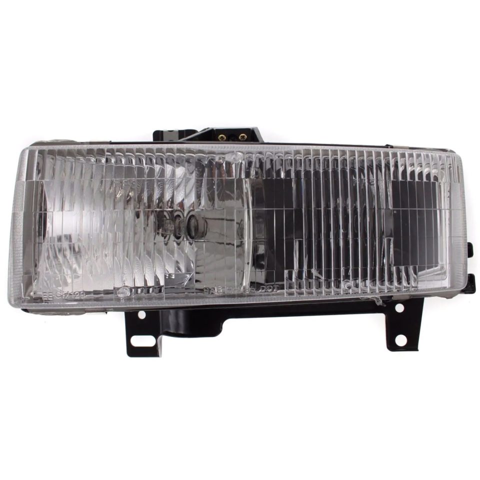 Dining Headlight For 96-2002 Chevrolet Express 3500 Express 1500 Driver Side w/ bulb